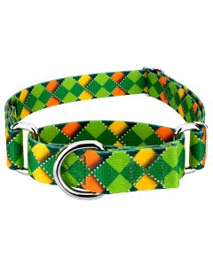 Limerick Argyle Martingale Dog Collar