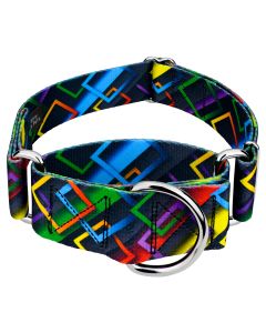 1 1/2 Inch Memphis 90s Martingale Dog Collar