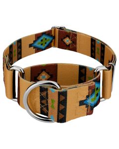 1 1/2 Inch Native Arizona Martingale Dog Collar