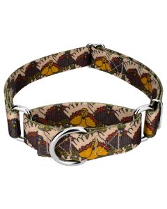 Pilgrim Turkey Martingale Dog Collar Limited Edition