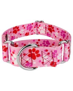 1 1/2 Inch Puppy Love Martingale Dog Collar