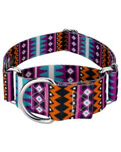 1 1/2 Inch Santa Fe Martingale Dog Collar