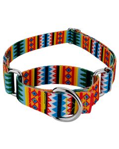 Summer Pines Martingale Dog Collar