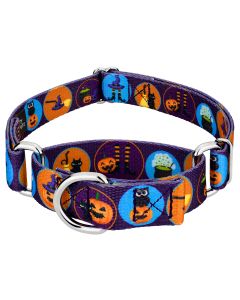 Witches' Brew Martingale Dog Collar Limited Edition