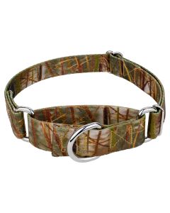 Waterfowl Camo Martingale Dog Collar