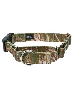 Waterfowl Camo Martingale with Deluxe Buckle