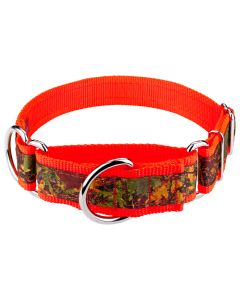 1 1/2 Inch Southern Forest Camo Exclusive Martingale Dog Collar