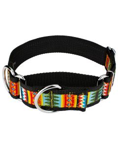 1 1/2 Inch Summer Pines Exclusive Martingale Dog Collar