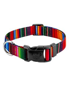 Deluxe Serape Reflective Dog Collar