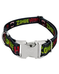 Premium Zombie Hunter Reflective Dog Collar