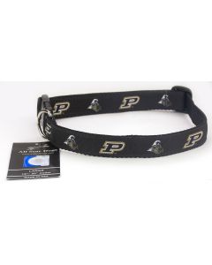 Purdue Boilermakers Ribbon Dog Collar