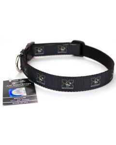 Missouri Tigers Ribbon Dog Collar-Black