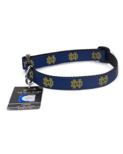 Notre Dame Ribbon Dog Collar