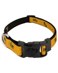 Deluxe Busy Bee Ribbon Dog Collar