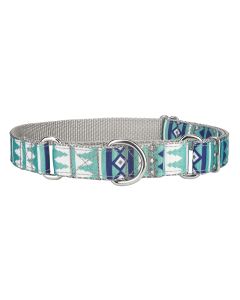 Snowy Pines Ribbon Martingale Collar