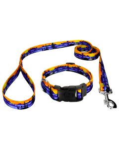 Deluxe Great Outdoors Dog Collar and Leash