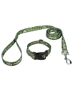 Deluxe Outdoor Life Dog Collar and Leash