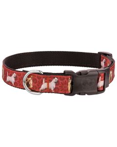 Deluxe Cairn Terrier Ribbon Dog Collar Limited Edition