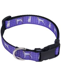 Deluxe Parson Russell Terrier Ribbon Dog Collar