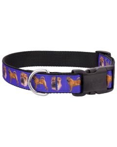 Deluxe Shar-Pei Ribbon Dog Collar