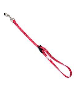 Red Bandana Choker Style Grooming Loop with Quick Release Buckle