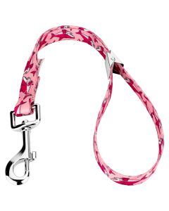 5/8 Inch Pink Sharks Spring Loaded Grooming Loop