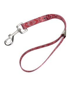 Red Bandana Spring Loaded Grooming Loop