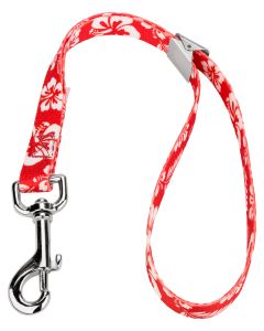 5/8 Inch Red Hawaiian Spring Loaded Grooming Loop