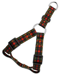 Buffalo Plaid Step-In Dog Harness