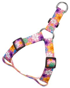 May Flowers Step-In Dog Harness