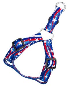 Star Spangled Step-In Dog Harness