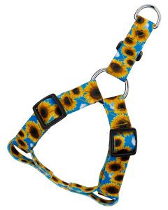 Sunflowers Step-In Dog Harness