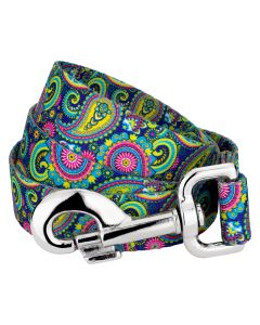 Bright Paisley Dog Leash