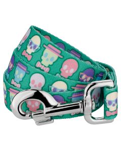 Dapper Skulls Dog Leash 