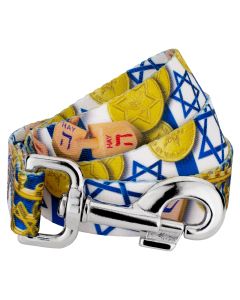 Happy Hanukkah Dog Leash