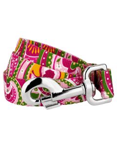 Pink Paisley Leash  