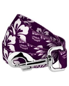 Purple Hawaiian Dog Leash