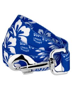 Royal Blue Hawaiian Dog Leash