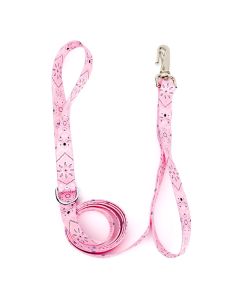 Deluxe Pink Bandana Dog Leash