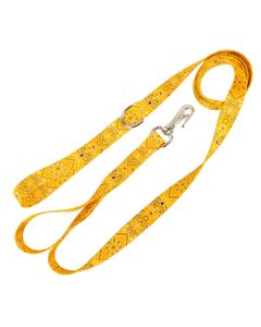 Deluxe Yellow Bandana Dog Leash