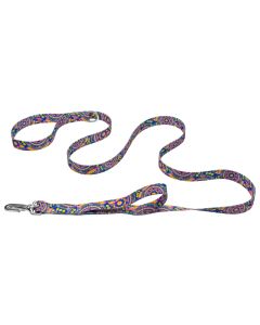 Blue Boho Mandala Deluxe Reflective Dog Leash