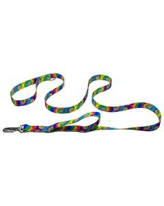 Classic Tie Dye Deluxe Reflective Dog Leash