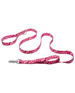 Pink Bone Camo Deluxe Reflective Dog Leash