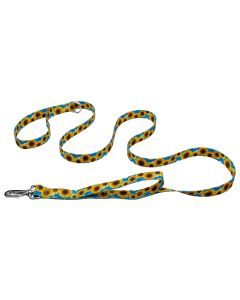 Sunflowers Deluxe Reflective Dog Leash