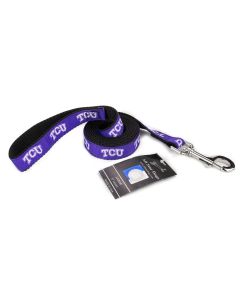 TCU Horned Frogs Ribbon Dog Leash