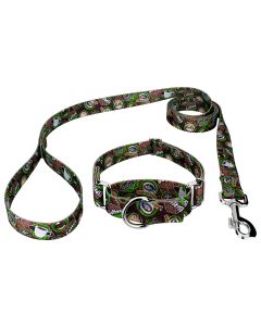 Barista Martingale Dog Collar and Leash Limited Edition